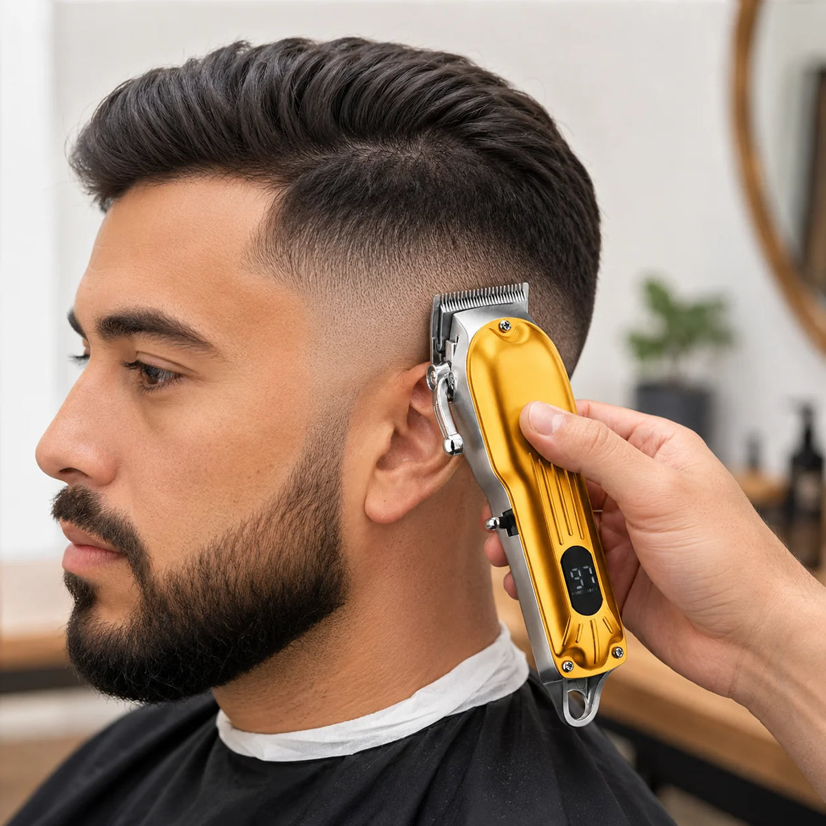 Hair & Beard Trimmer | Cordless & Powerful | Skin-Fade Ready