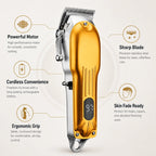 Hair & Beard Trimmer | Cordless & Powerful | Skin-Fade Ready