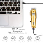 Hair Clipper | Cordless & Rechargeable, Precision Ceramic Blades