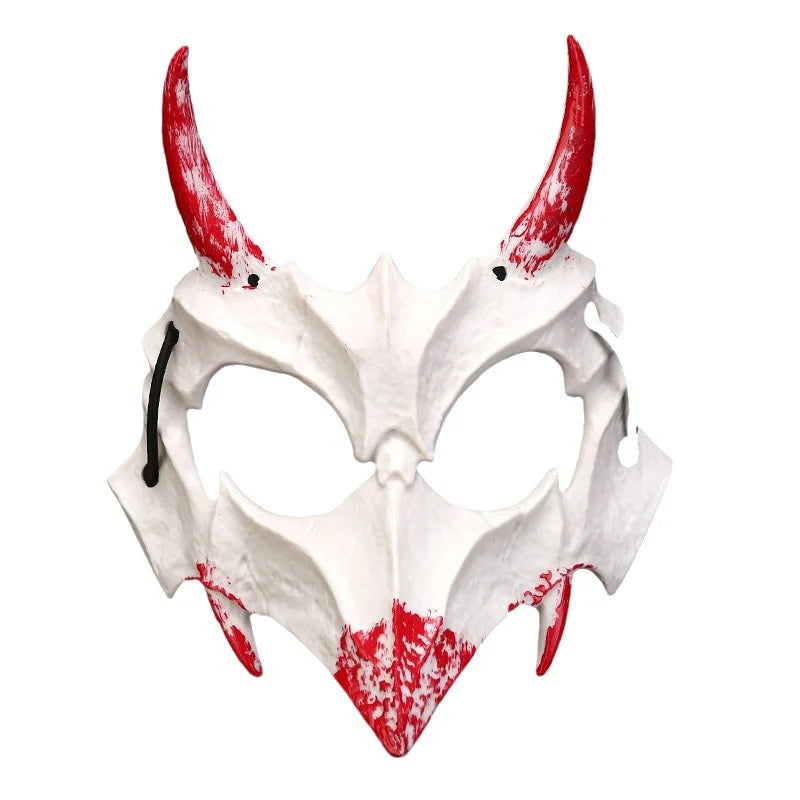 Half Face Mask | Sculpted Fang Details & Breathable Fit