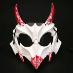 Half Face Mask | Sculpted Fang Details & Breathable Fit