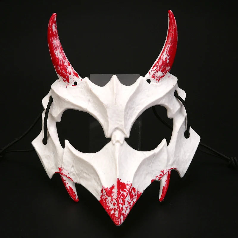 Half Face Mask | Sculpted Fang Details & Breathable Fit