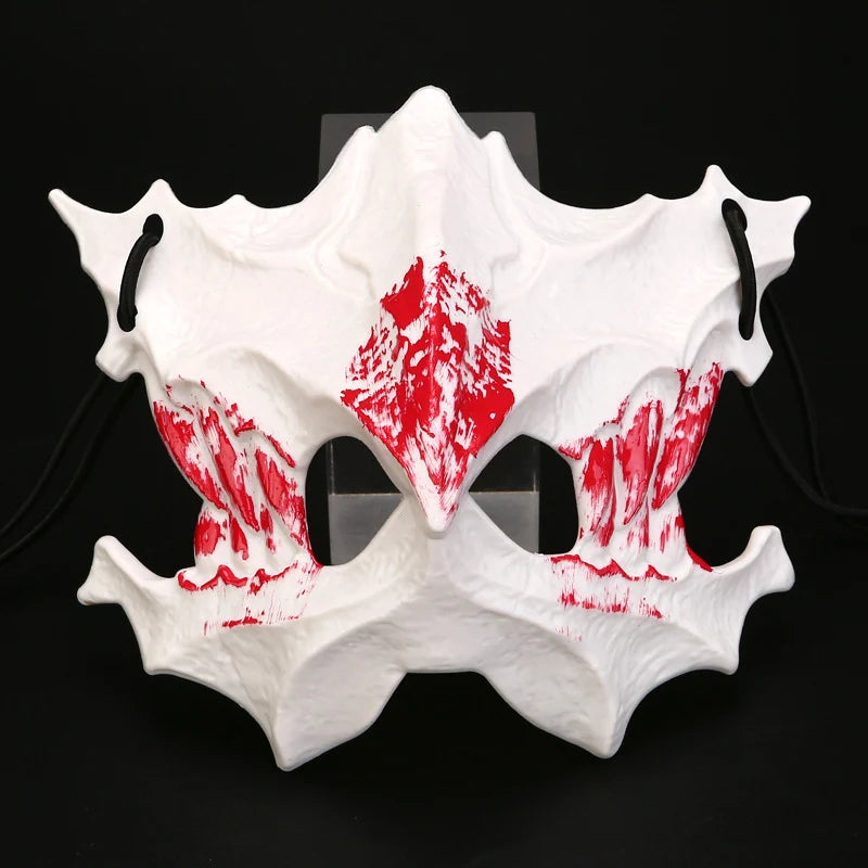 Half Face Mask | Sculpted Fang Details & Breathable Fit
