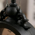 Halloween Lantern | Gothic Silhouette & Battery-Powered LED
