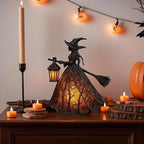 Halloween Lantern | Gothic Vintage & Flameless LED | 30 cm