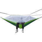 Hammock | Automatic Quick-Open & Mosquito Net | 260 x 140 cm