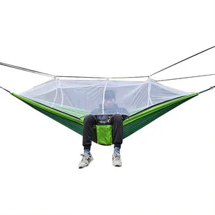 Hammock | Automatic Quick-Open & Mosquito Net | 260 x 140 cm