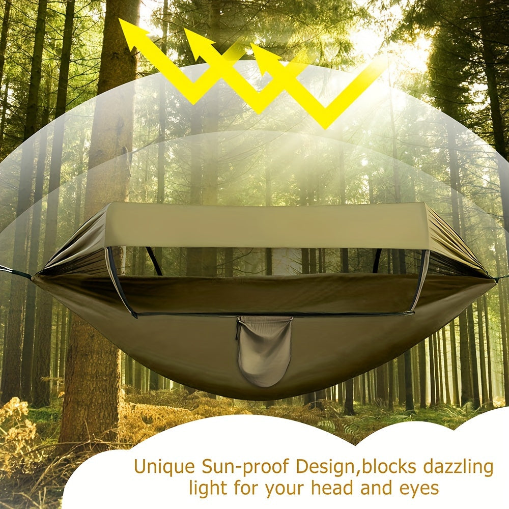 Outdoor Hammock | Mosquito Net & Sun Canopy | 260 x 140 cm