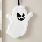 Hand Towel | Ghost-Shaped Soft Coral Fleece & Hanging Loop