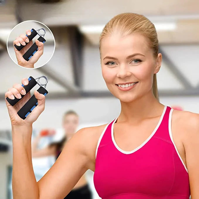 Hand Trainer | Ergonomic Non-Slip Silicone & ABS | Medium Resistance