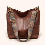 Handbag | Waterproof Leather & Vibrant Geometric Print