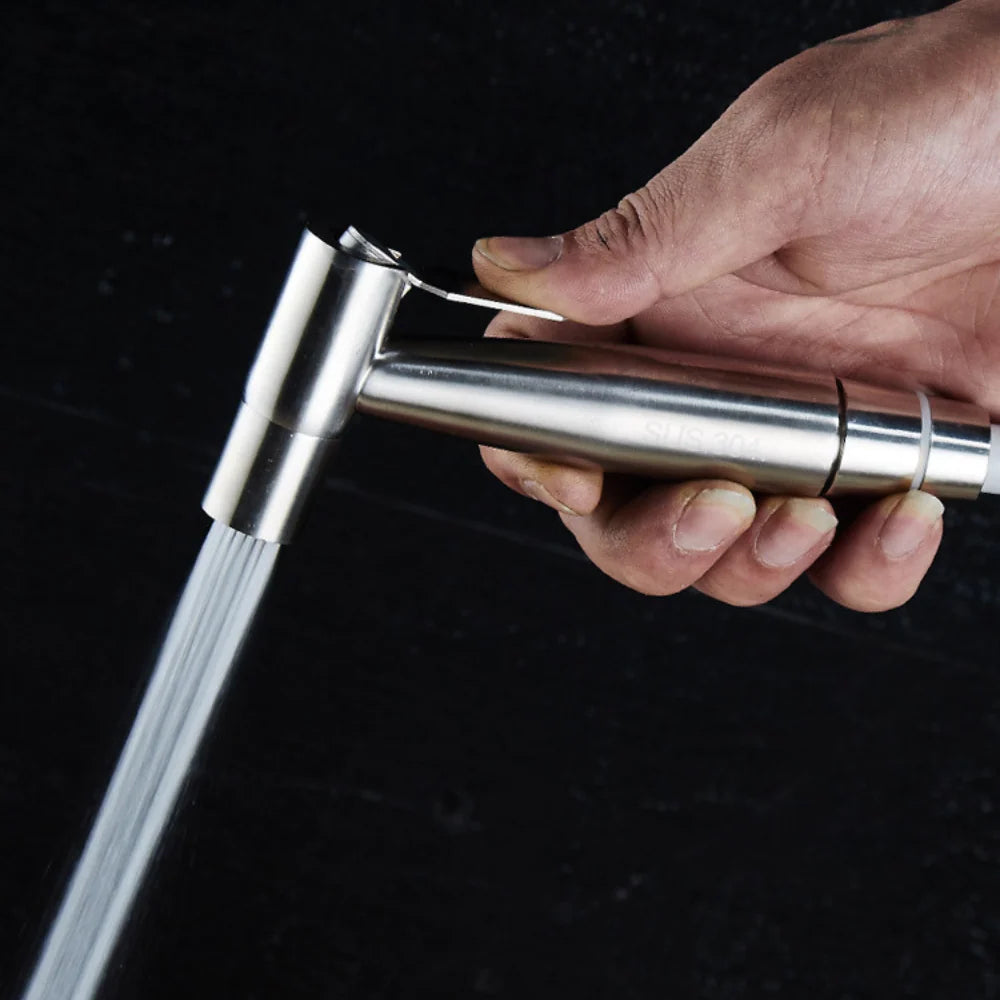 Handheld Bidet Sprayer | 304 Stainless Steel Self-Cleaning Nozzle