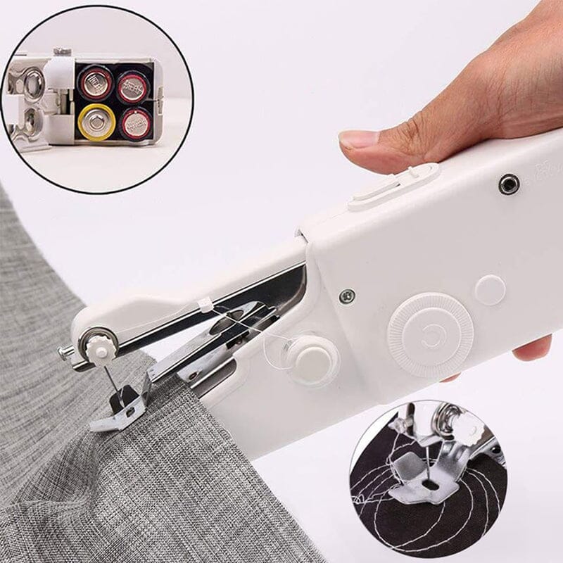 Handheld Sewing Machine | Cordless One-Hand Operation | Compact & Portable