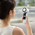 Handheld Fan | USB-C Rechargeable & Cooling Plate | 4000 mAh