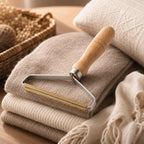 Handheld Lint Remover | Durable Metal Bristles