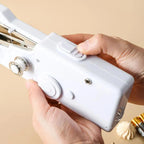 Handheld Sewing Machine | One-Hand Operation & Needle Threader | Travel Size