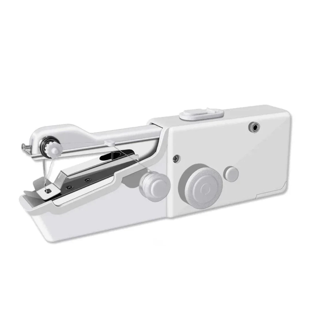Handheld Sewing Machine | One-Hand Operation & Needle Threader | Travel Size