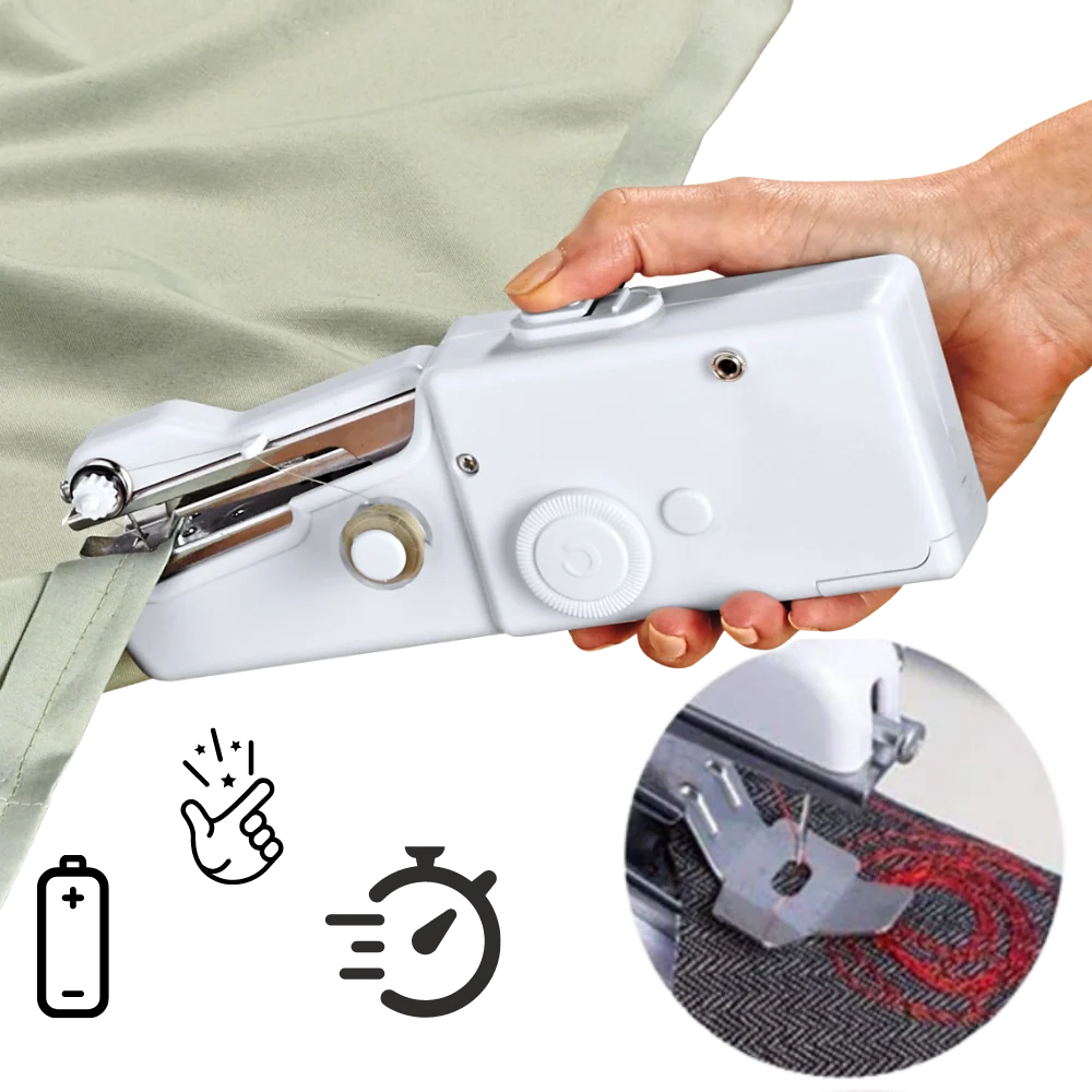 Handheld Sewing Machine | Portable & Battery-Operated | Sewing Kit Included