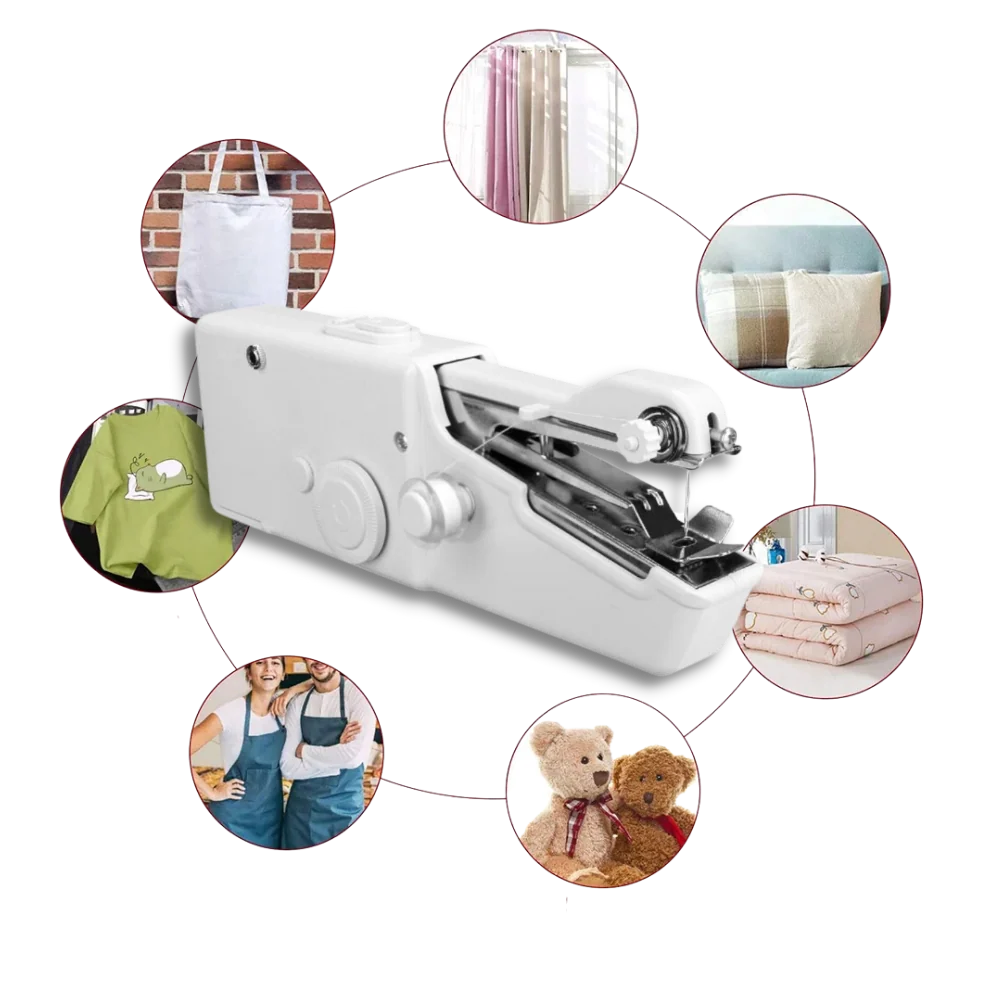 Handheld Sewing Machine | Portable & Battery-Operated | Sewing Kit Included