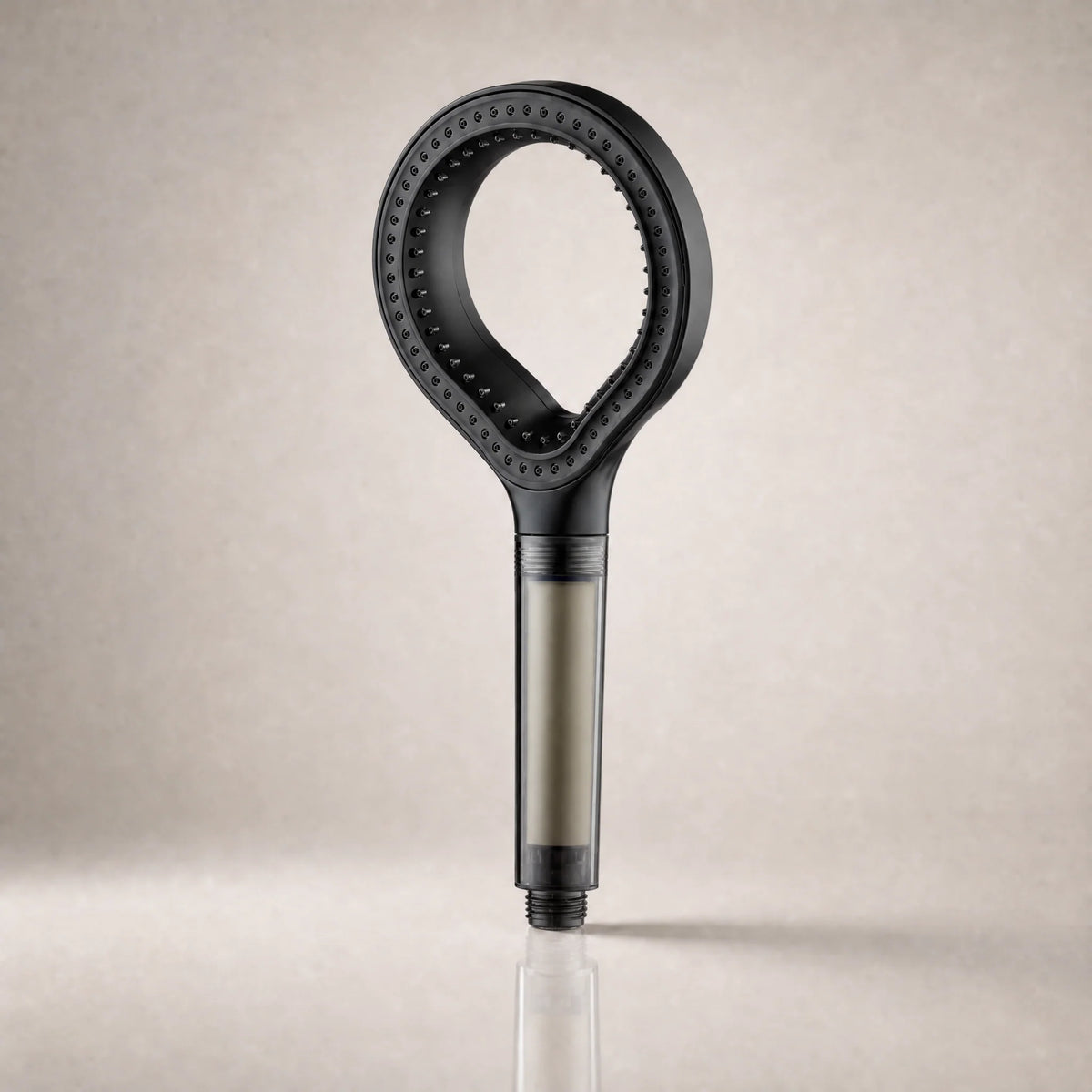 Handheld Shower Head | High-Pressure Filtered Spray | Ring Design