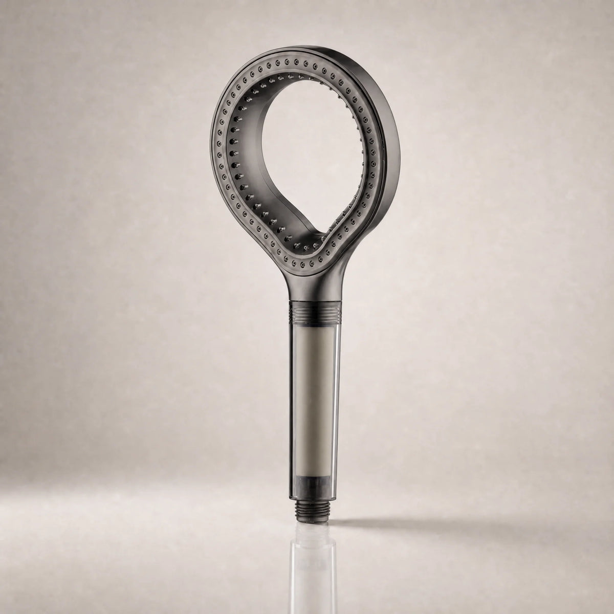 Handheld Shower Head | High-Pressure Filtered Spray | Ring Design
