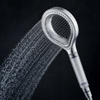 Handheld Shower Head | High-Pressure Filtered Spray | Ring Design