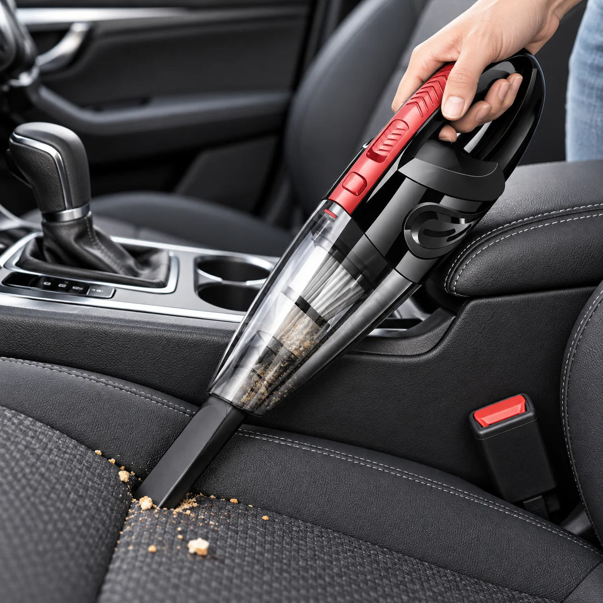 Handheld Vacuum Cleaner | Cordless Strong Suction & Wet‑Dry | 30‑Min Runtime