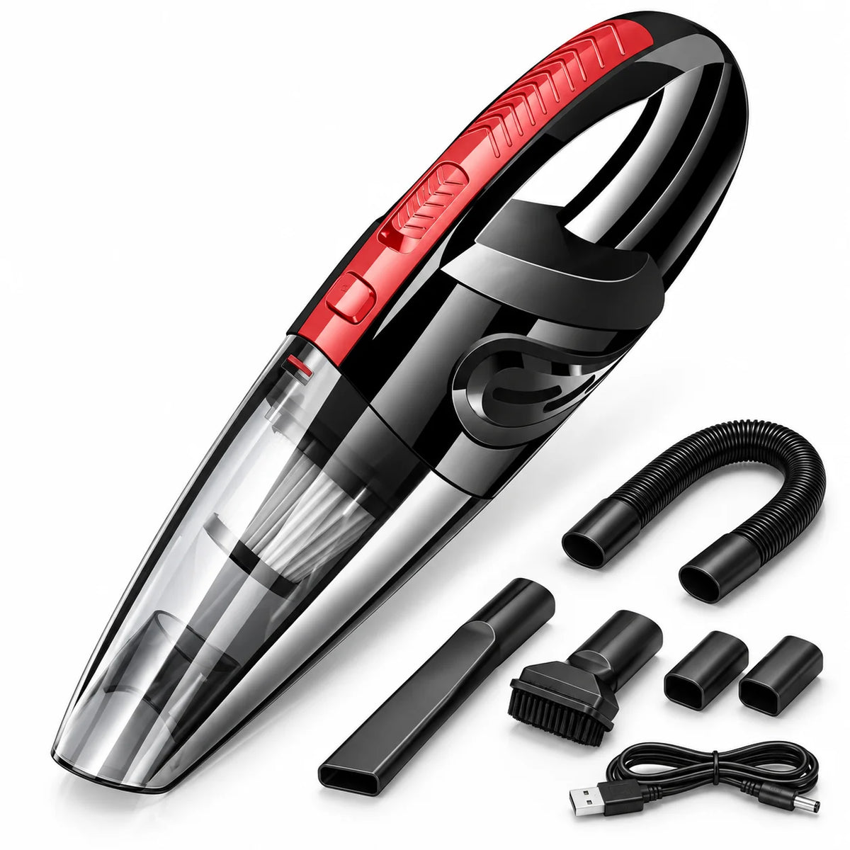 Handheld Vacuum Cleaner | Cordless Strong Suction & Wet‑Dry | 30‑Min Runtime