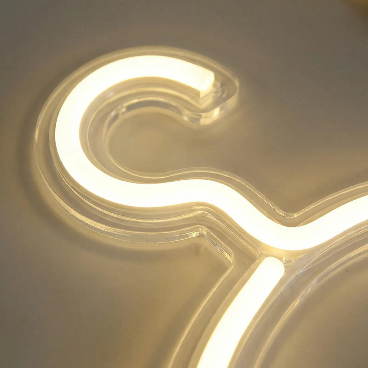 Hanger Lamp | Neon Silhouette LED & USB-Powered