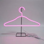 Hanger Lamp | Neon Silhouette LED & USB-Powered