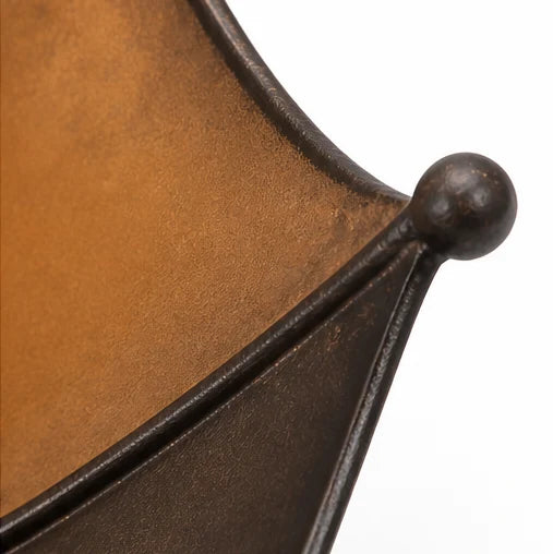 Hanging Bird Feeder & Bath | Rust-Resistant Iron