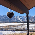 Hanging Garden Ornament | Heart-Shaped Handmade & Lightweight