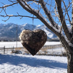 Hanging Garden Ornament | Heart-Shaped Handmade & Lightweight