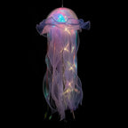 Hanging Jellyfish Lamp | Colorful LED & Battery-Powered | 50 x 20 x 20 cm
