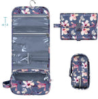 Hanging Makeup Organizer | Detachable Roll-Up & Water-Resistant | Travel Size