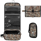 Hanging Makeup Organizer | Detachable Roll-Up & Water-Resistant | Travel Size