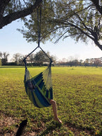Hanging Rope Swing Chair | Premium Cotton & Macramé | 150 kg Capacity