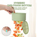 Hanging Sink Strainer | Stainless Steel Mesh | Push-Button Release