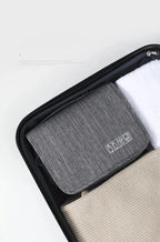 Hanging Toiletry Bag | Waterproof Oxford Fabric & Built-In Hook | With 30ml Refillable Pouches