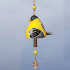 Hanging Wind Chime | Resin Bird & Soothing Sound | Six Designs