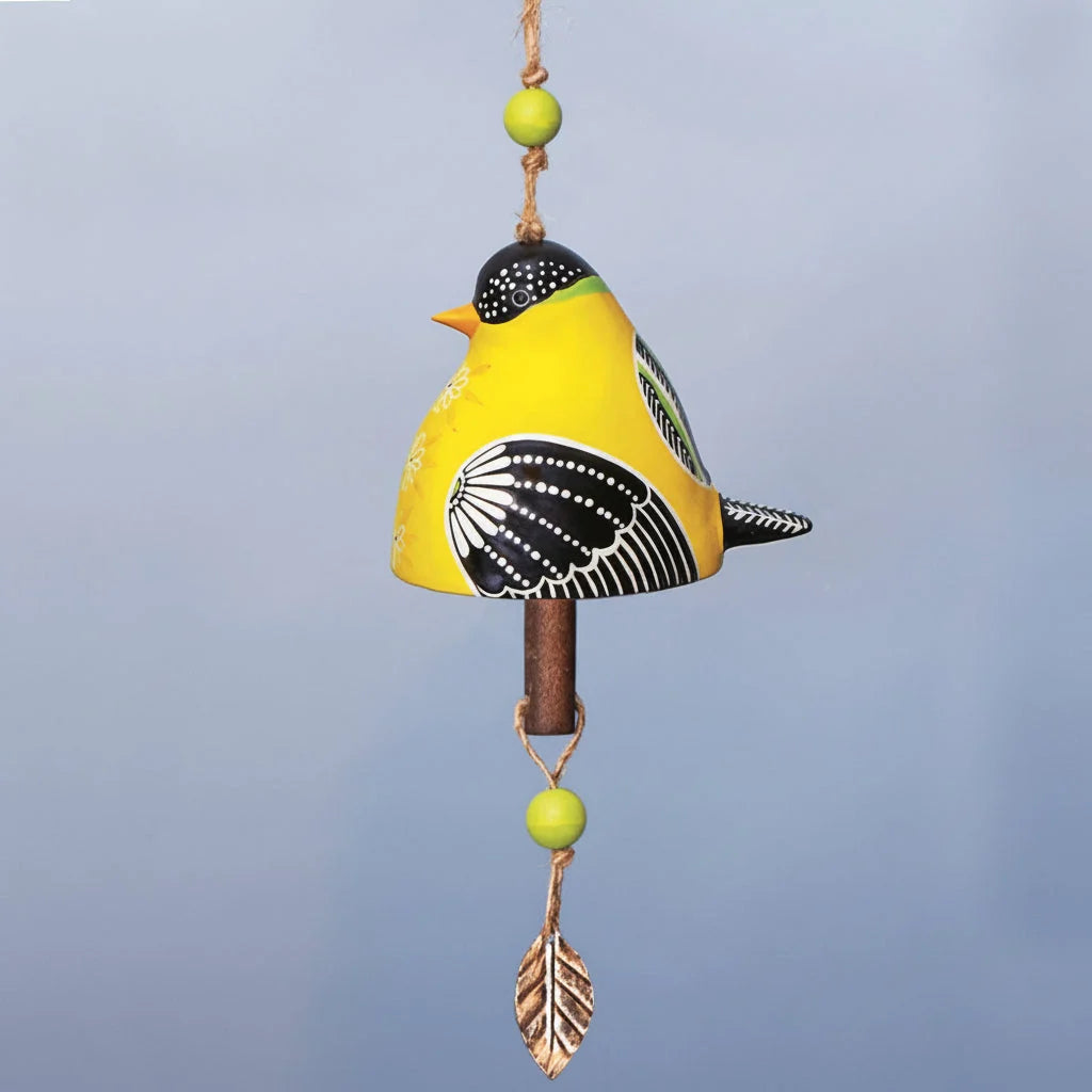Hanging Wind Chime | Resin Bird & Soothing Sound | Six Designs