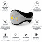 Headband Ear Muffs | Insulated Fleece & Acoustic Openings