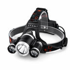 Headlamp | USB-Rechargeable Triple LED & 4 Modes