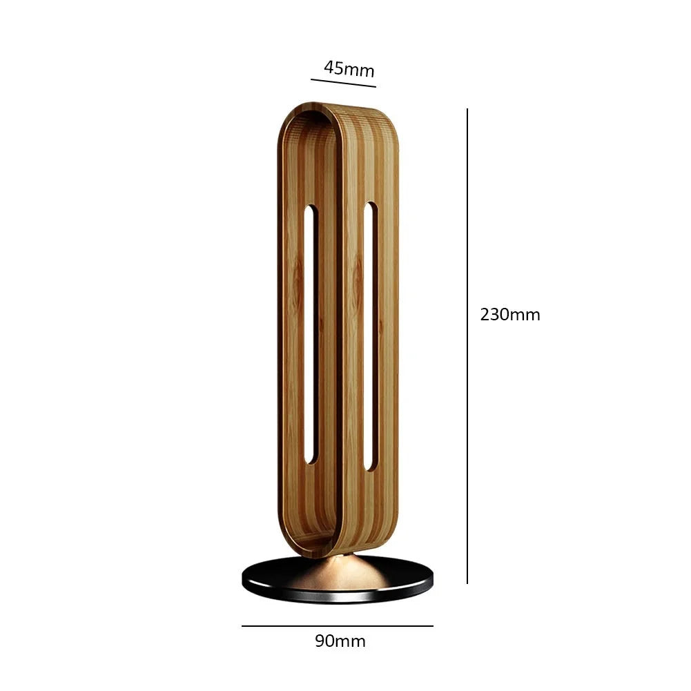Headphone Stand | Natural Wood & Metal | Universal Fit