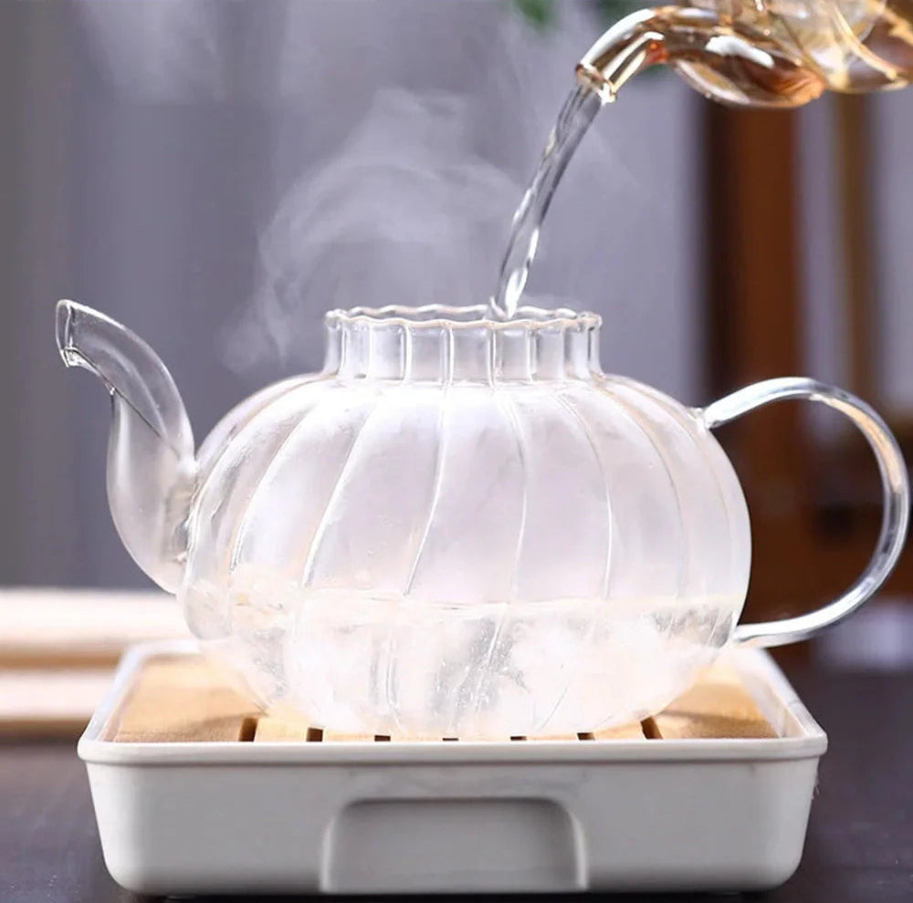 Heat-Resistant Glass Pitcher