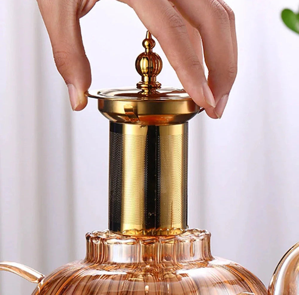 Heat-Resistant Glass Pitcher