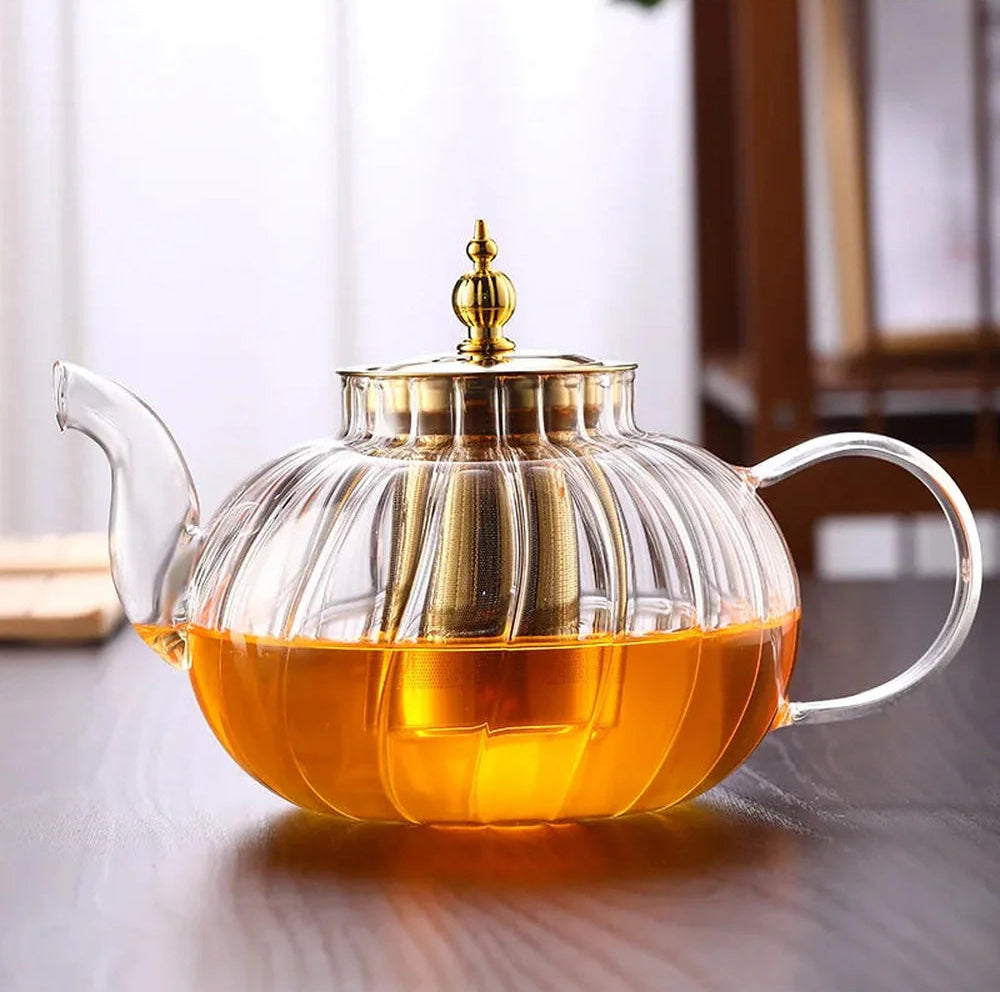 Heat-Resistant Glass Pitcher