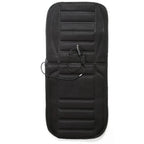 Heated Car Seat Cover | Quilted Full-Coverage & Adjustable Heat | With 12V Adapter