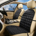 Heated Car Seat Cushion | Adjustable Temperature Control & Anti-Slip Backing | 12V Vehicle Power