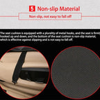 Heated Car Seat Cushion | Adjustable Temperature Control & Anti-Slip Backing | 12V Vehicle Power